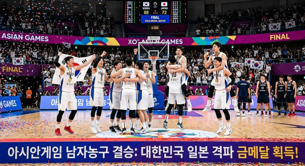 아시안게임 남자농구 금메달